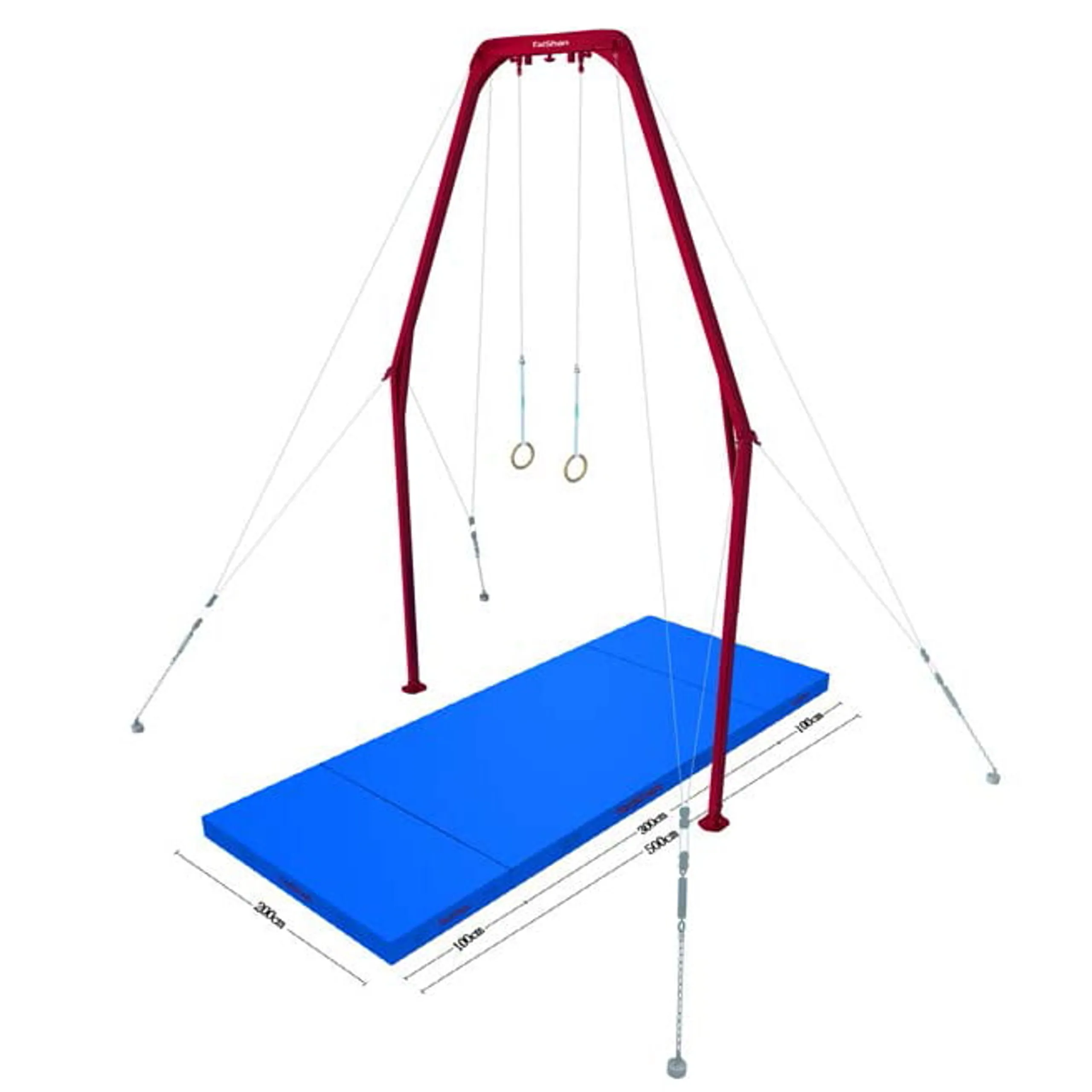 Taishan Gymnastics Rings Landing Mat (Competition)