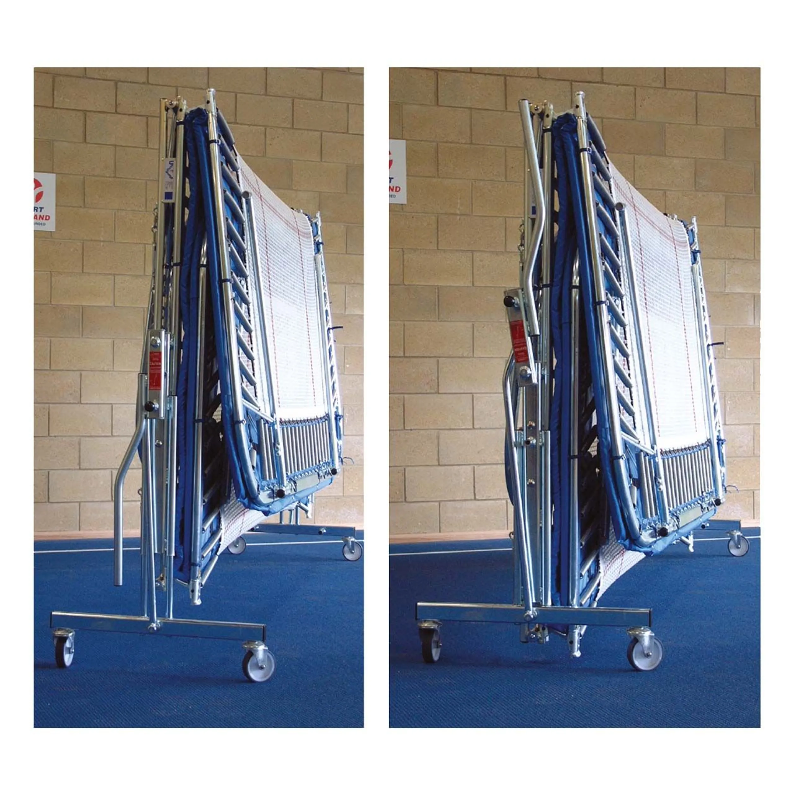 Lift/lower Rollerstands